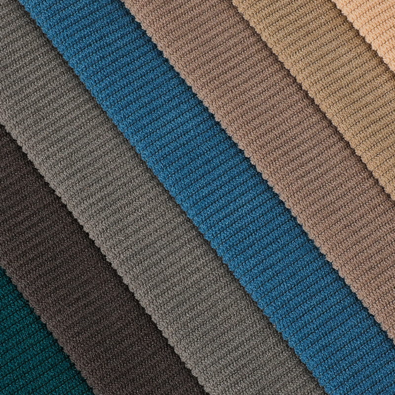 Corduroy tyg för soffa möbler